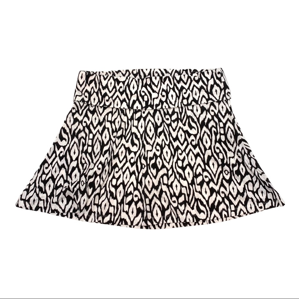 Torrid Ikat Foldover Waist A Line Skirt